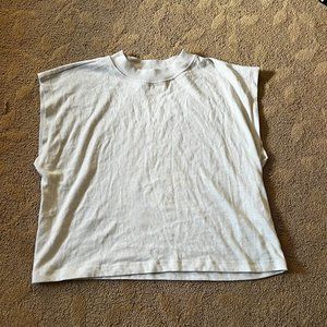 Zara Knit Round Neck Sleeveless Top